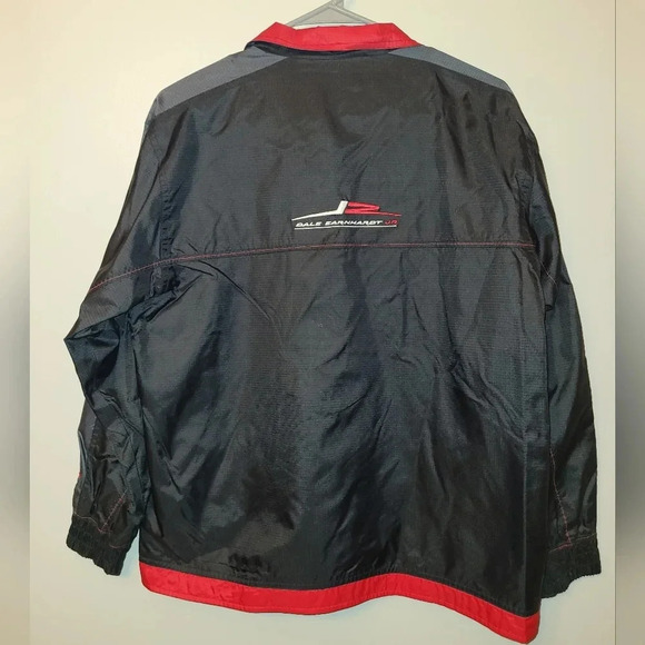 Dale Earnhardt Jr #8 Chase Authentics Jacket size youth L(14/16) black and red - Picture 7 of 8